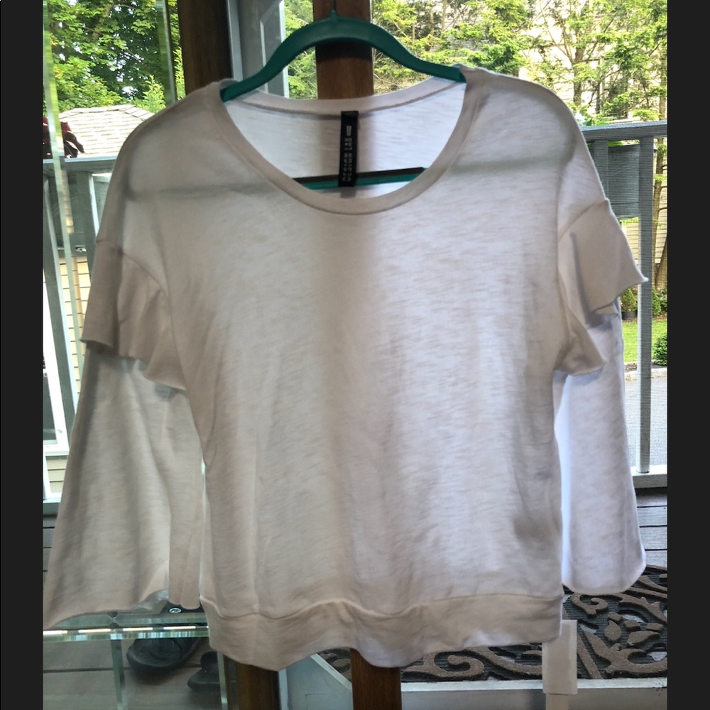 Design lab bell sleeve shirt